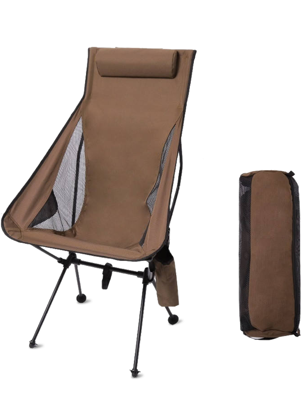 Mobilier de camping Scaun luna ultraușor Scaun de pescuit cu sarcină mare Scaun de camping pliabil 