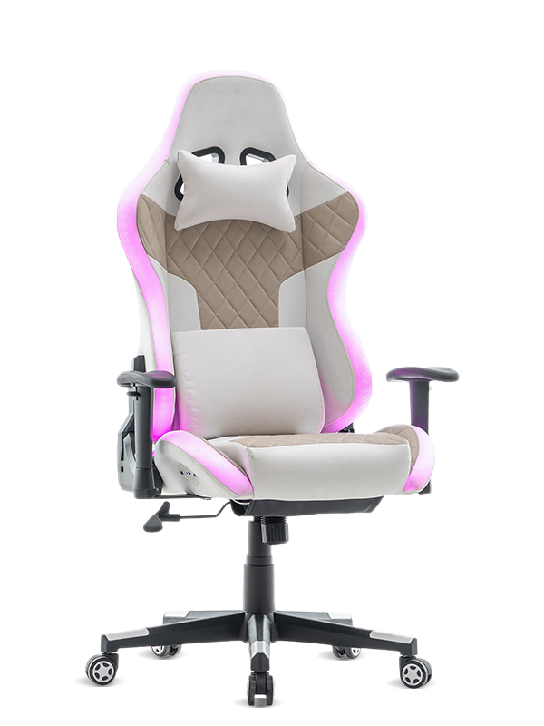 Scaun gaming rgb light racing chair led lamp scaun gaming 